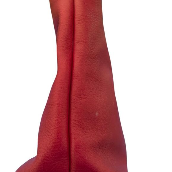 Dooney & Bourke Burgundy Florentine Leather Hobo Shoulder Bag Handbag - Picture 5 of 10